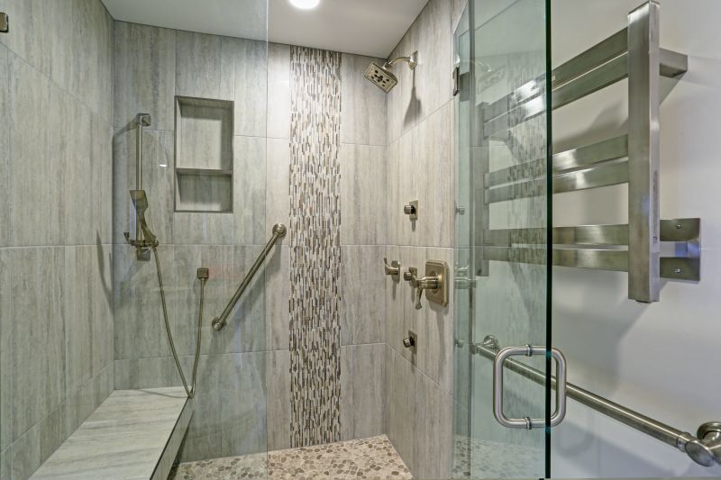 Modern Walk-in Shower Design Ideas with Glass